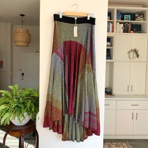 *NWT* ANTHROPOLOGIE Prado Abstract Midi Skirt